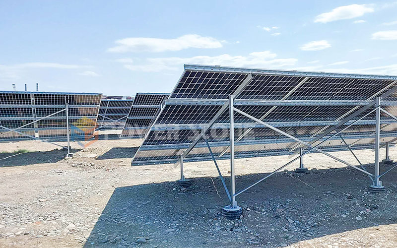 Système de support de montage solaire en Europe