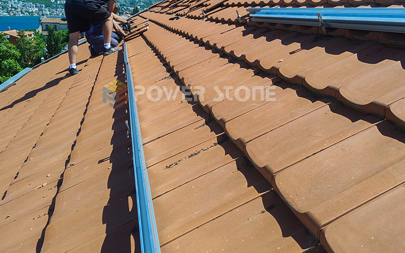 Pitched Tile Roof Solar Roof