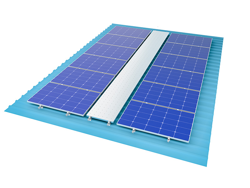 Passerelle en acier solaire ZAM