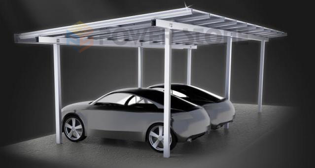 Abri de voiture solaire Powerstone